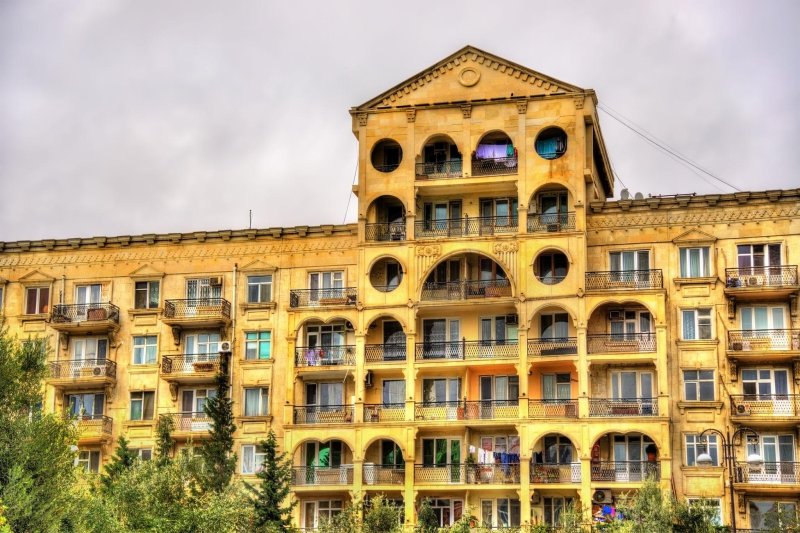 Historic Residential Buildings of Baku from the Oil Boom Era