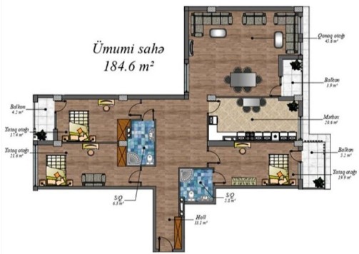 4 Room