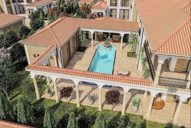 Luxurious villa compound near the Caspian Sea in Baku