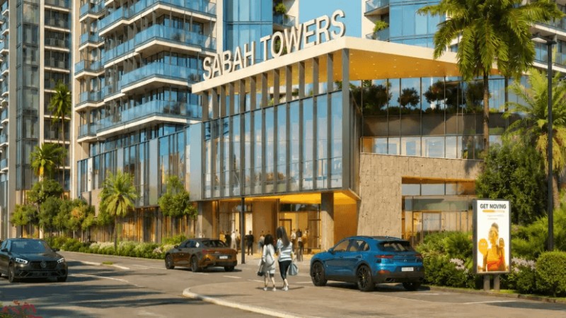 Seaside apartments in Sabah Towers, Baku