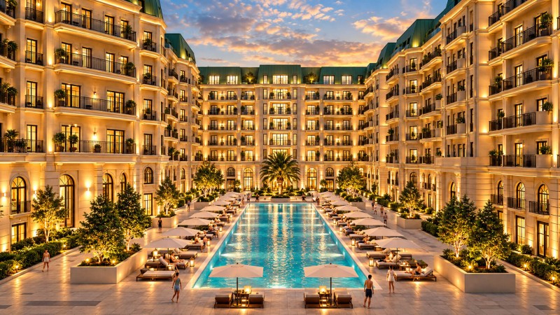 Palazzo Di Roma – Exclusive European-Inspired Living on the Caspian Coast